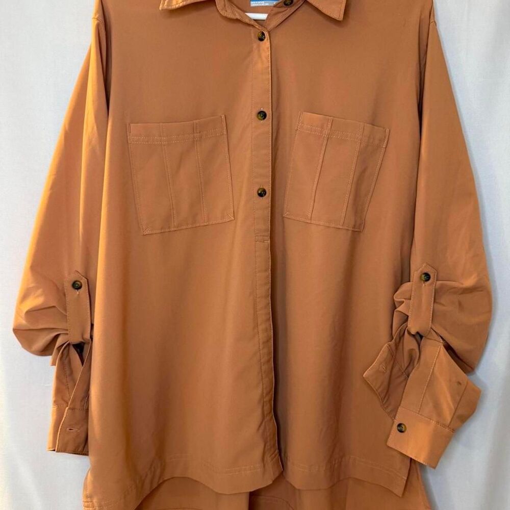 Columbia Sportswear Tamiami / Sun Field Shirt Women’s XXL Tan